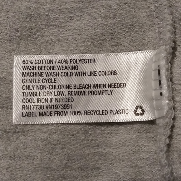 COLSIE Ladies Plus Size 3X Gray Crop Sweatshirt - Picture 7 of 8